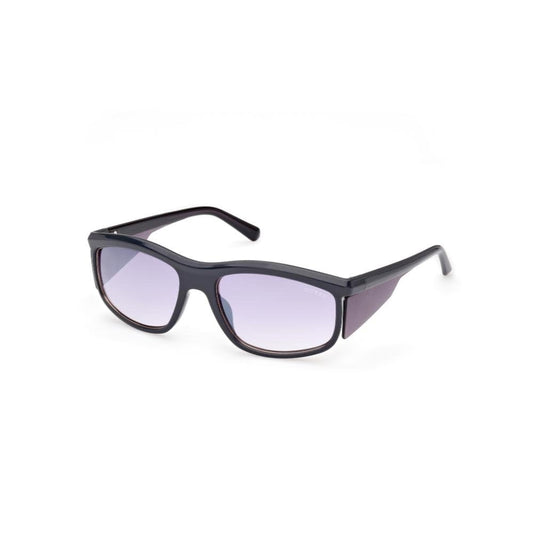 Guess 100% UV protecetd | Gradient | Large | Full Rim | Rectangular | Frame: Grey | Lens: Blue