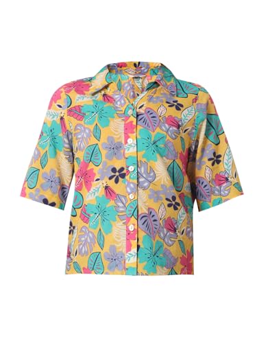 VERO MODA Girls Floral Print Cotton Multicolor Shirt