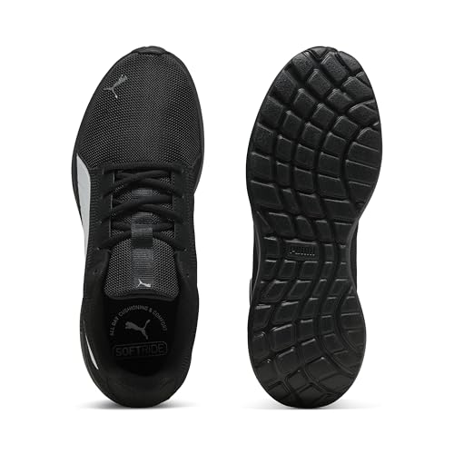 Puma, Unisex-Adult, SOFTRIDE Cosmic LT, Black-White, Sneaker, 5UK, (40023501)