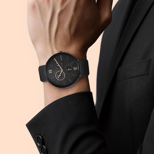 Titan Black Dial Analog Watch for Men-1877NM01