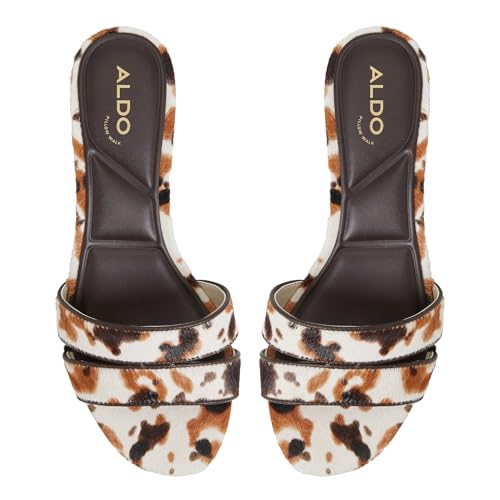 Aldo SCARLETTA Women White Block Heel Sandals