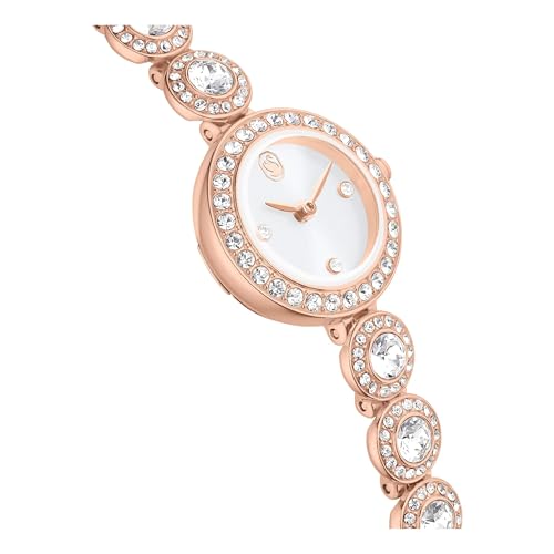 Swarovski UNA Angelic Watch, Crystal Bracelet, Rose Gold Tone, Rose Gold-Tone Finish