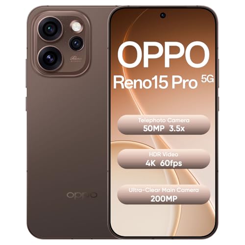 OPPO Reno15 Pro 5G Smartphone 12GB+256GB Brown