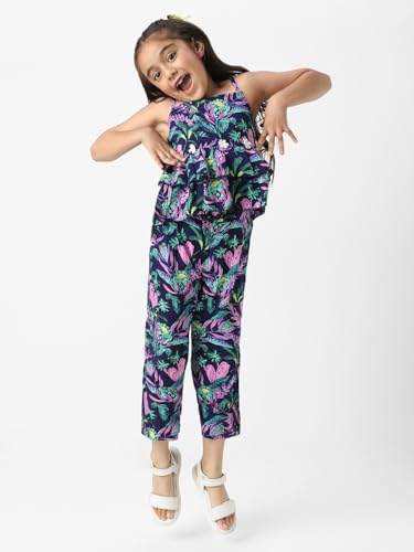 Nautinati Girls Combo Set of Tiered Top and Bottoms