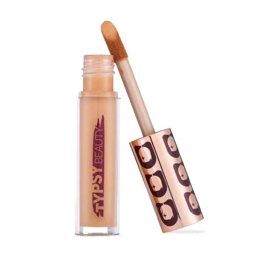 Typsy Beauty Hangover Proof Full Coverage Concealer | Full Coverage, Natural Matte Finish | Covers acne, scars & blemishes | Blurs fine lines, pores & wrinkles | Brandy 06 (5.8 g)