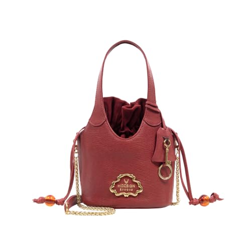 Hidesign Genuine Leather Palazzo 02 Party Women Red Sling Bag