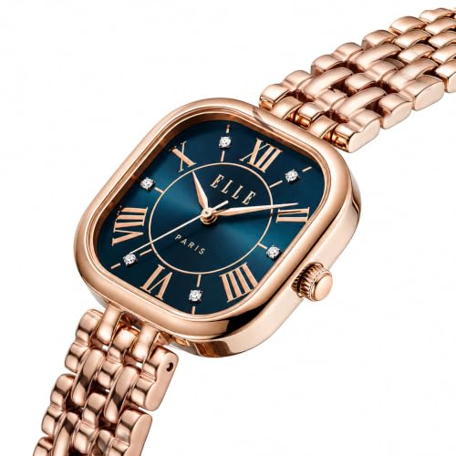 ELLE Women's Watch Cherie Teal Square Dial EL-CH-TEL