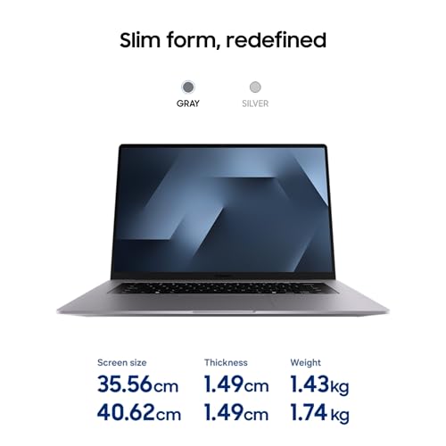 Samsung Galaxy Book6 (Silver, 16GB RAM, 512GB SSD) | Intel Core Ultra 7 (Series 3) | 14" WUXGA Display | 24Hrs Big Battery Life | Dolby Atmos Stereo Speakers | AI PC