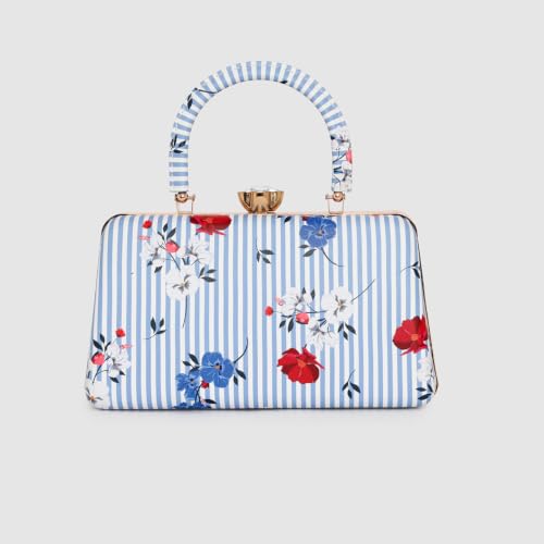 ESBEDA Blue Color Saronno Clutch For Womens | ESBEDA Clutches, Printed Clutches For Women's,