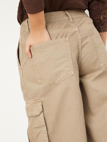 Max Women's Regular Cargos (BRONCO2D_White