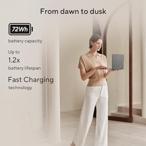 ASUS Zenbook S14 (2026),Smartchoice,Intel Core Ultra 5 226V,Intel Arc iGPU,16GB/512GB,3K OLED,Touchscreen,14"(35.5 cm),Windows 11,M365 Basic(1Y),Office 2024,Gray,1.2 Kg,UX5406SA-PZ658WS,Copilot+ PC