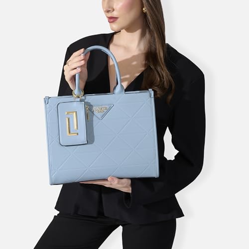 Lavie Luxe Women's Mona26 Large Box Satchel Bag | Satchel Handbag for Work | Ladies Purse | Stylish Shoulder Bag | Gift for Women