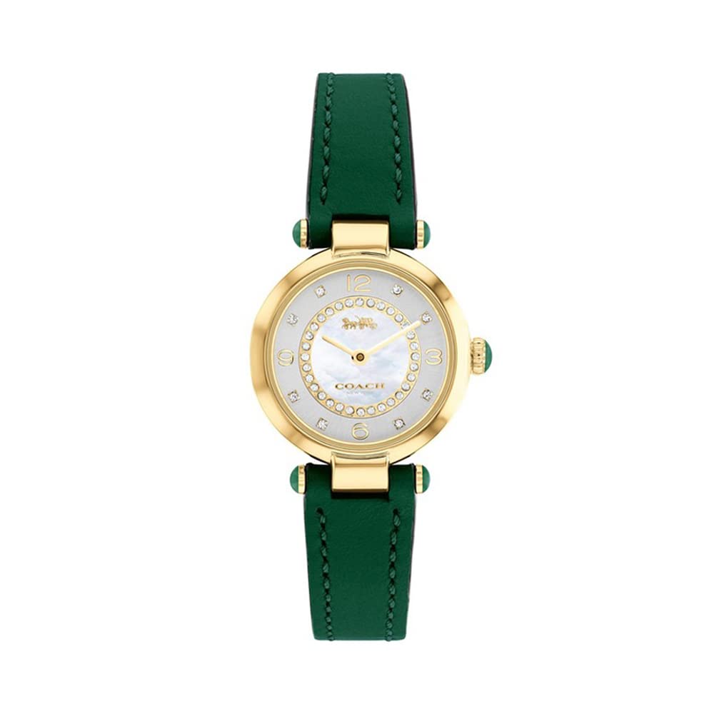 COACH Quartz Analog Mother of Pearl Dial Watch for Women-CO14503894W