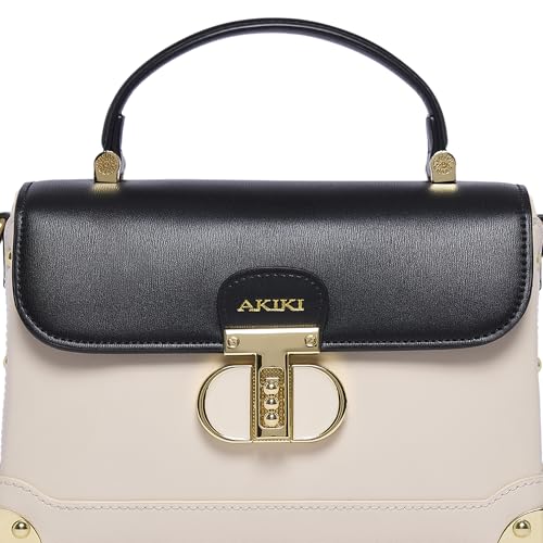 Akiki London Women's Westminster Satchel Handbag | Satchel Bag for Work | Ladies purse | Stylish Shoulder Bag | Gift For Women