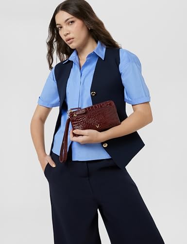 Hidesign Women's Leather Clutch