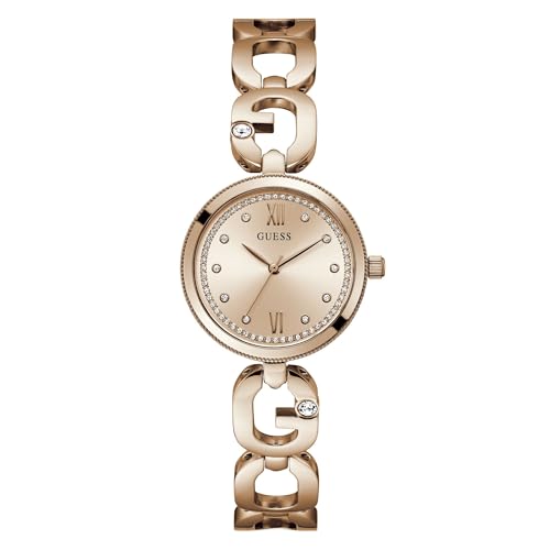 GUESS Analog Rose Gold Dial Women's Watch-GW0759L3