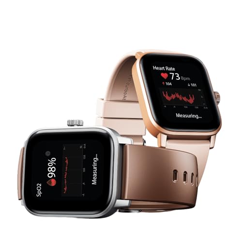 boAt Wave Astra Neo Smartwatch Bluetooth Calling, 1.83” HD Display, Health & Wellness Suite, IP68 Resistance, Functional Crown (Cherry Blossom)