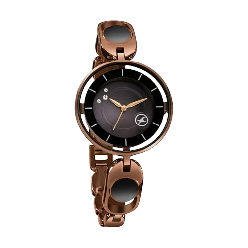 Fastrack Analog Black Dial Women's Watch-6237QM02F