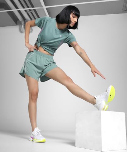 Puma Women's Hybrid Shorts (526587_Green Moon