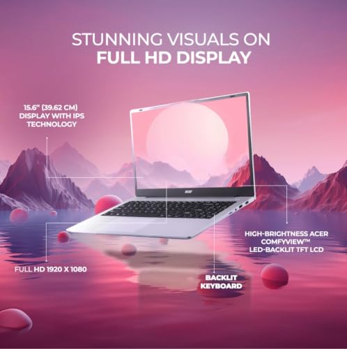 Acer Aspire 3 Laptop A325-42 | 15.6" (39.6 cm) FHD IPS Display | AMD Ryzen 3 5300U | 8GB DDR4 RAM | 256GB NVMe SSD | Windows 11 Home | AMD Radeon Graphics | Wi-Fi 6 | Steel Gray | 1.78 Kg