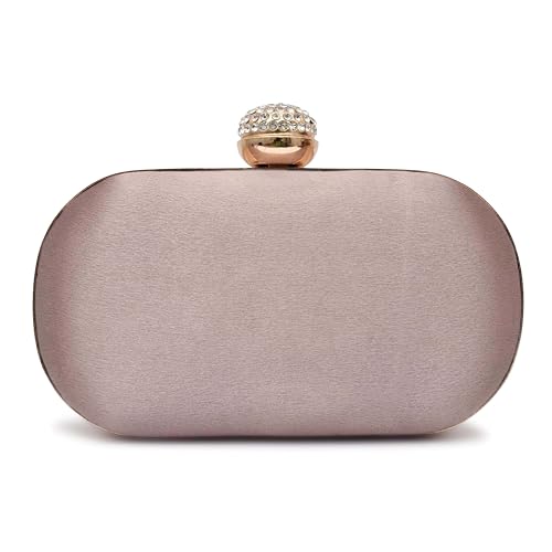 For The Beautiful You Pink Embroidered Women's Clutch (cp-128)