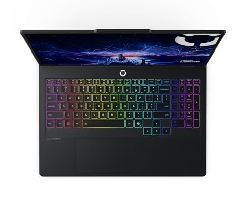 Lenovo Legion Pro 5 2025, Intel Core Ultra 7 255HX, RTX 5060-8GB, 32GB RAM, 1TB SSD, WQXGA OLED, 16"/40.6cm, 165Hz, Windows 11, Office 2024+AI Now, Black, 2.4Kg, 83F3007CIN, AI Powered Gaming Laptop