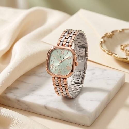ELLE Women's Watch Cherie Mint Green Square Dial EL-CH-MNT