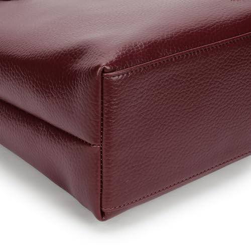 Fastrack Pebblepop Tote | Faux-Leather Women's Tote Bag | Textured Laptop Tote For Daily Use | 14-Inch Laptop Compatible