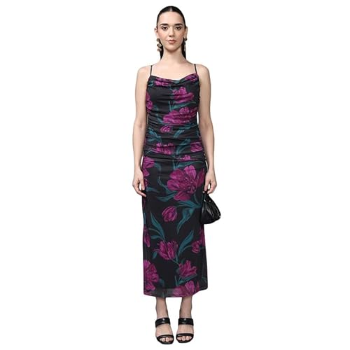Kazo Hepburn Maxi Dress (Black_M)