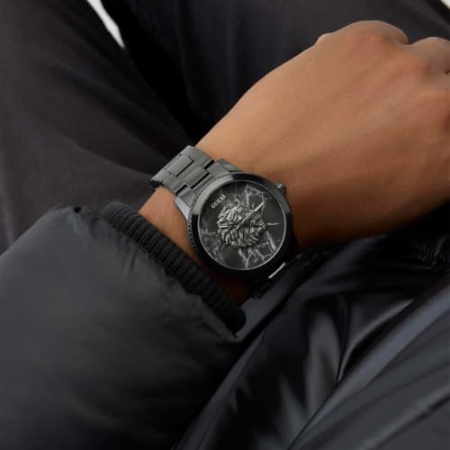 GUESS Trend 44 mm Black Dial Men Analog Watch- GW0958G3