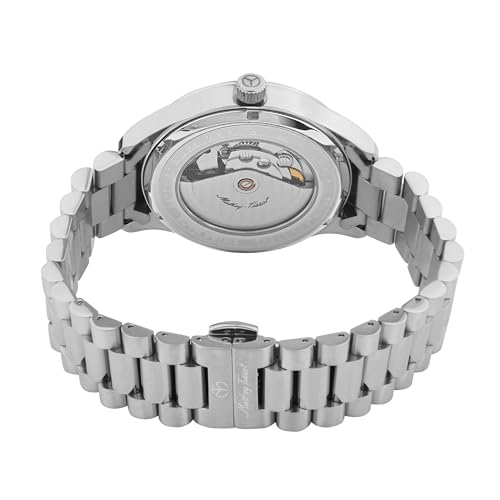 Mathey-Tissot Swiss Made Urban Power Reserve Quartz Blue Dial Analog Watch for Men - H411ATPRSK