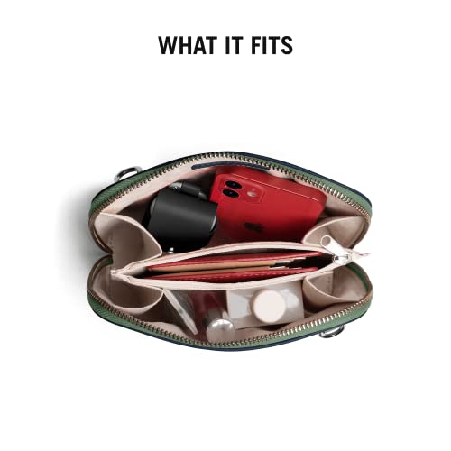 DailyObjects Trapeze Sling Crossbody Bag for Girls and Women | Made with Durable Vegan Leather Material | Carefully Handcrafted | Zip Closure | Adjustable and Detachable Straps | Multicolor