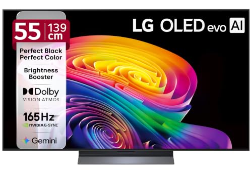 LG 139 cms (55 inches) evo C6 AI Series 4K Ultra HD (3840 x 2160) Smart webOS OLED TV OLED55C6PLA 2026