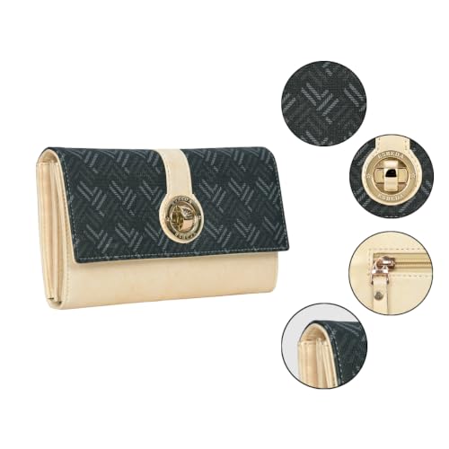 ESBEDA Gold Color Monarque Wallet for Womens