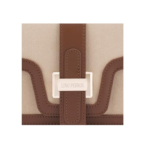 Lino Perros VoyageBeige Shoulder Bag