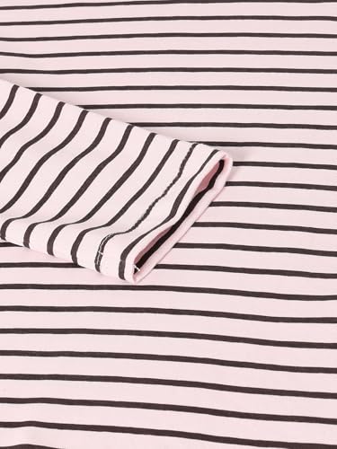 Max Girls Striped T-Shirt (Multicolour_12-14 Y)