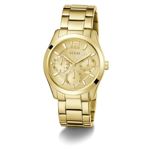 GUESS Analog Gold Dial Women's Watch-GW0760L2