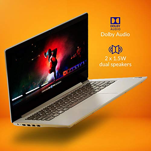 Lenovo IdeaPad Slim 3 Intel Celeron N4020 14'' (35.56cm) HD Thin & Light Laptop (4GB/256GB SSD/Windows 11/MS Office 2021/2Yr Warranty/3months Game Pass/Platinum Grey/1.5Kg), 81WH007KIN