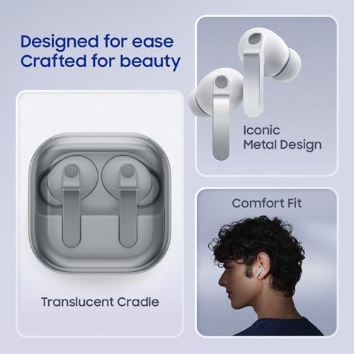 Samsung Galaxy Buds4 Pro (Black) in-Ear Wireless Earbuds with Hi-Fi Audio | Adaptive ANC 2.0 and EQ 2.0 | 2-Way Speaker | 360-Audio | Voice Detect | Live Translation | Head Gesture | IP57