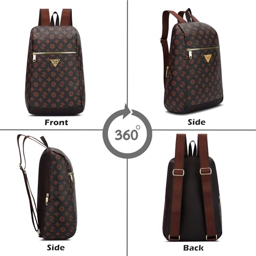 Lavie Signature Women's St.Louis 11L Fashion Backpack for Women | Compact Backpack | Ladies purse | Stylish Shoulder Bag | Gift for Women