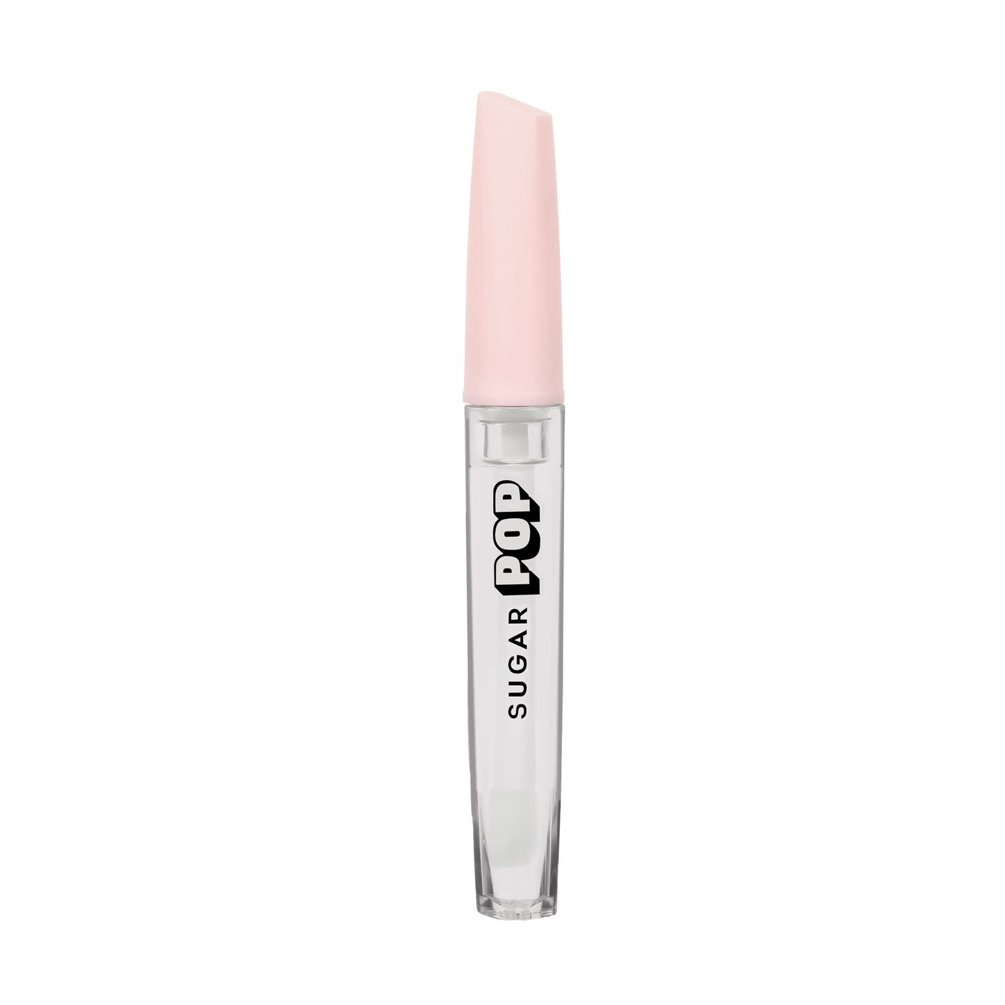 SUGAR POP High Shine Lip Gloss - 01 Marshmallow (Clear) Lip Plumping Gloss For Soft & Dewy Lips & SUGAR POP Nourishing Lip Balm 05 Peach - 4.5 gms – Tinted Lip Moisturizer Combo