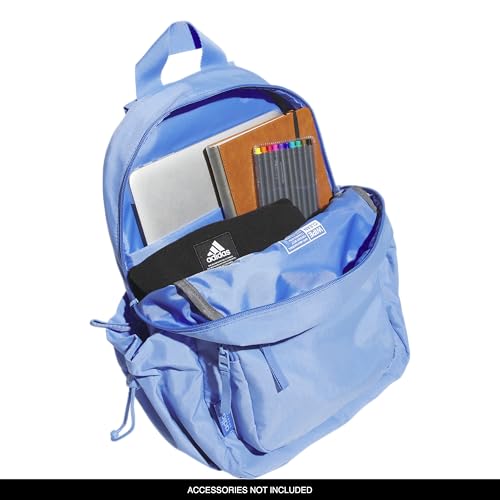 adidas Small Backpack for Women – Weekender Lightweight Bag with Laptop Sleeve, Blue Fusion, One Size, Small Backpack for Women – Weekender Lightweight Bag With Laptop Sleeve