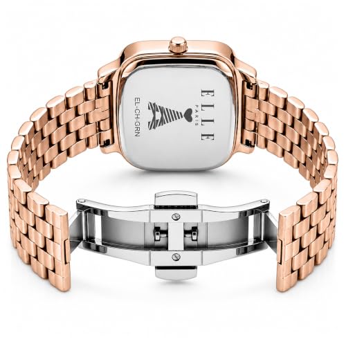 ELLE Women's Watch Cherie Green Square Dial EL-CH-GRN