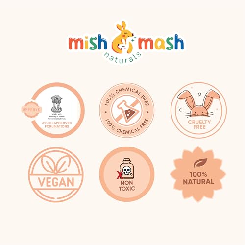 Mishmash Naturals Kids Makeup Kit | Glow | 3-Piece Set | Pack of 3