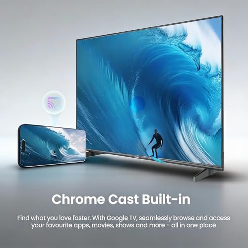 Haier H5E Series 108cm (43) 4K Ultra HD Smart LED Google TV 43H5E