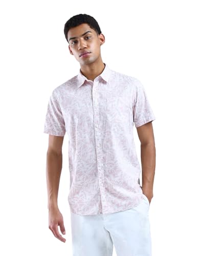 Slim Fit Tropical Printed Essentials Shirt