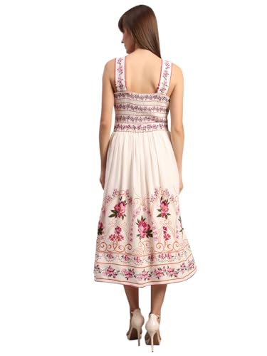VERO MODA Women A-Line White Dress