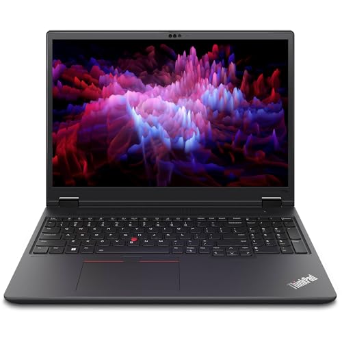 Lenovo ThinkPad P16v Gen 2 Laptop, Intel Core Ultra 9 185H, 16" 4K (3840 x 2400) IPS, 800 Nits, 64GB DDR5 RAM, 4TB SSD, NVIDIA RTX 3000 Ada, 5MP Camera, 4G eSIM + Sim Card, Windows Pro 11 - Black