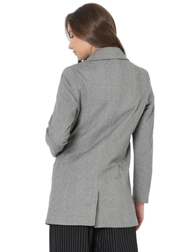 VERO MODA Women's A-Line Coat (10315161- Grey