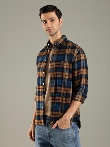 Checks Regular Fit Cotton Shirt